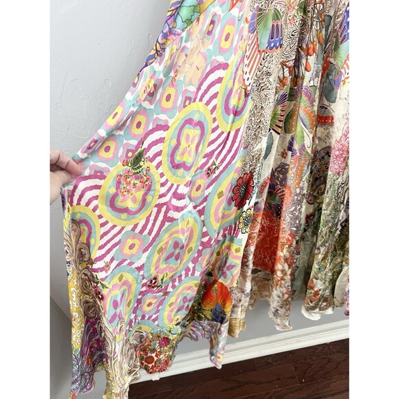 Johnny Was Multicolor Floral Maxi Dress - Picture 6 of 9